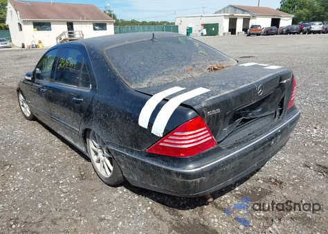 2004 Mercedes-Benz S 430 4Matic из США, поврежденный, VIN WDBNG83J54A420033